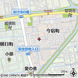 佐賀県佐賀市今宿町8周辺の地図