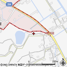 佐賀県小城市牛津町上砥川2754周辺の地図