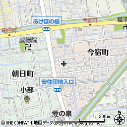 佐賀県佐賀市今宿町8-39周辺の地図