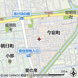佐賀県佐賀市今宿町周辺の地図