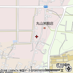 福岡県八女郡広川町日吉168-11周辺の地図