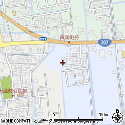 佐賀県小城市芦刈町芦溝14-46周辺の地図