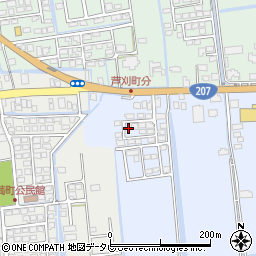 佐賀県小城市芦刈町芦溝14周辺の地図