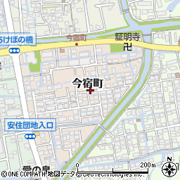 佐賀県佐賀市今宿町9-4周辺の地図