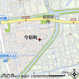 佐賀県佐賀市今宿町10-9周辺の地図