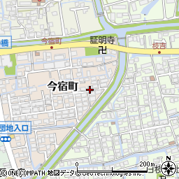 佐賀県佐賀市今宿町10-10周辺の地図