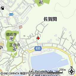 大分県大分市佐賀関1889周辺の地図