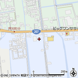 佐賀県小城市芦刈町芦溝66周辺の地図