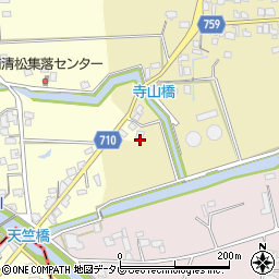 福岡県久留米市三潴町壱町原737周辺の地図