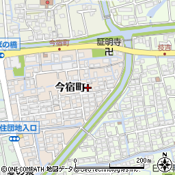 佐賀県佐賀市今宿町10-6周辺の地図