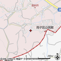 佐賀県多久市東多久町納所大畑4175周辺の地図