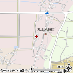 福岡県八女郡広川町日吉170周辺の地図
