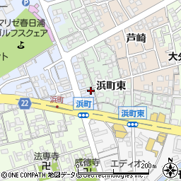 大分県大分市浜町北952-1周辺の地図