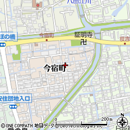 佐賀県佐賀市今宿町10-2周辺の地図