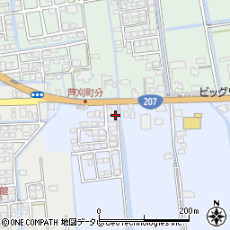 佐賀県小城市芦刈町芦溝13周辺の地図