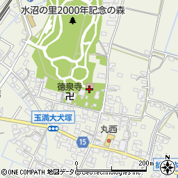 大犬塚コミュニティセンター周辺の地図