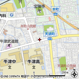 菊前寿司周辺の地図