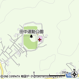 田中体育館周辺の地図