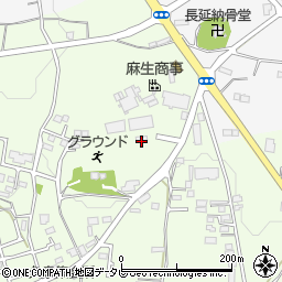 福岡県八女郡広川町久泉746-4周辺の地図