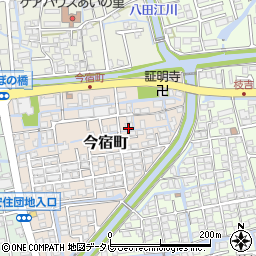 佐賀県佐賀市今宿町5-5周辺の地図