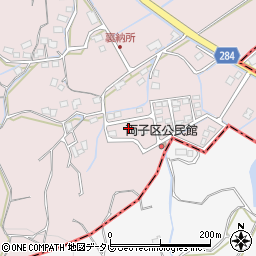 佐賀県多久市東多久町納所大畑4161周辺の地図