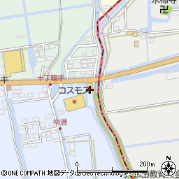 佐賀県小城市芦刈町芦溝197周辺の地図