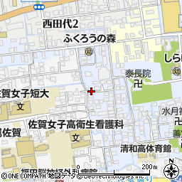 佐賀県佐賀市与賀町25周辺の地図