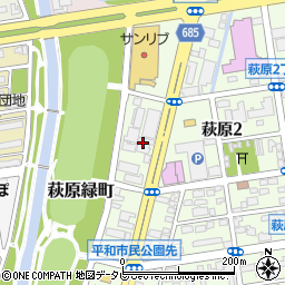 大阪鋼管株式会社　大分営業所周辺の地図