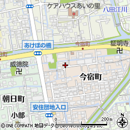 佐賀県佐賀市今宿町1-18周辺の地図