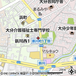 株式会社アーク　新川給油所周辺の地図