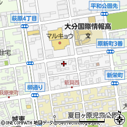 株式会社井桁藤　大分営業所周辺の地図