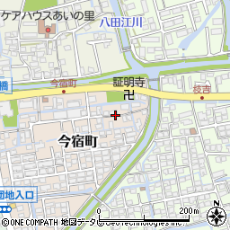 佐賀県佐賀市今宿町4-25周辺の地図