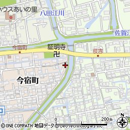 佐賀県佐賀市今宿町5-16周辺の地図