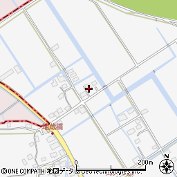 佐賀県小城市牛津町上砥川296周辺の地図