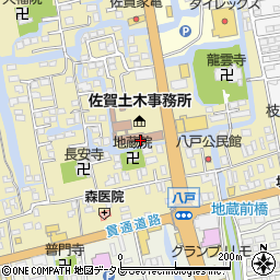 佐賀土木事務所　道路整備第１・第２課周辺の地図