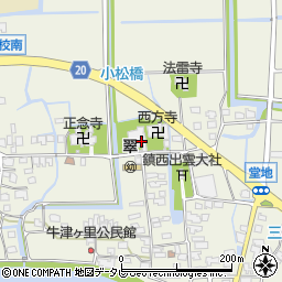 浄臺寺周辺の地図
