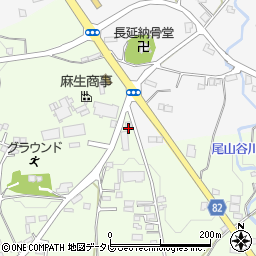 福岡県八女郡広川町久泉730-1周辺の地図