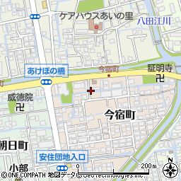 佐賀県佐賀市今宿町2-29周辺の地図