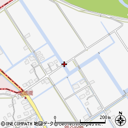 佐賀県小城市牛津町上砥川230周辺の地図