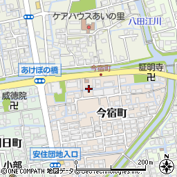 佐賀県佐賀市今宿町2-3周辺の地図