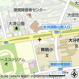 舞鶴内科クリニック周辺の地図