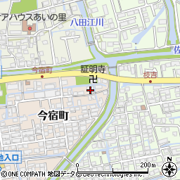 佐賀県佐賀市今宿町4-21周辺の地図