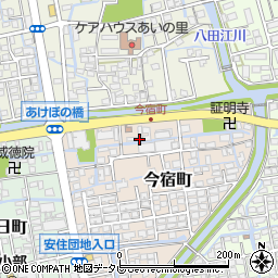 佐賀県佐賀市今宿町2-4周辺の地図