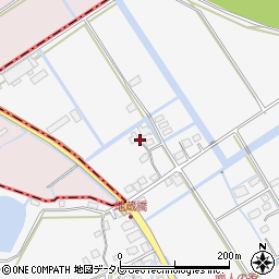 佐賀県小城市牛津町上砥川347周辺の地図