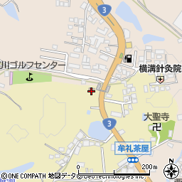 牟礼茶屋公民館周辺の地図