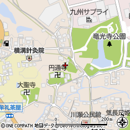 高野寺周辺の地図
