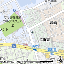 大分県大分市浜町北883周辺の地図