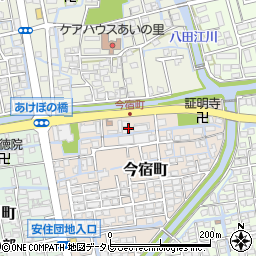 佐賀県佐賀市今宿町2周辺の地図