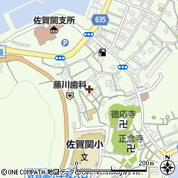 大分県大分市佐賀関周辺の地図