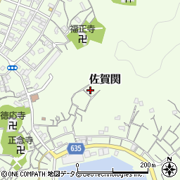 大分県大分市佐賀関1951周辺の地図